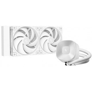 DEEPCOOL Liquid Cooler LE240 V2 PURE WHITE DEEPCOOL Liquid Cooler LE240 V2 PURE WHITE